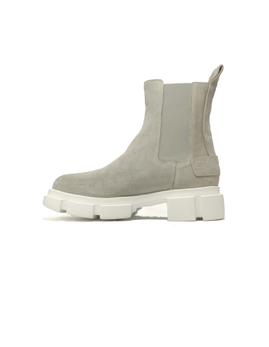 boots-bottines francs rose metal