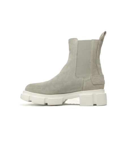 boots-bottines francs rose metal