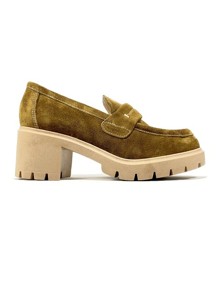 mocassins frelinghien rose metal