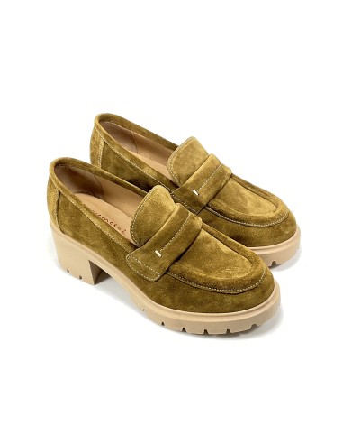 mocassins frelinghien rose metal
