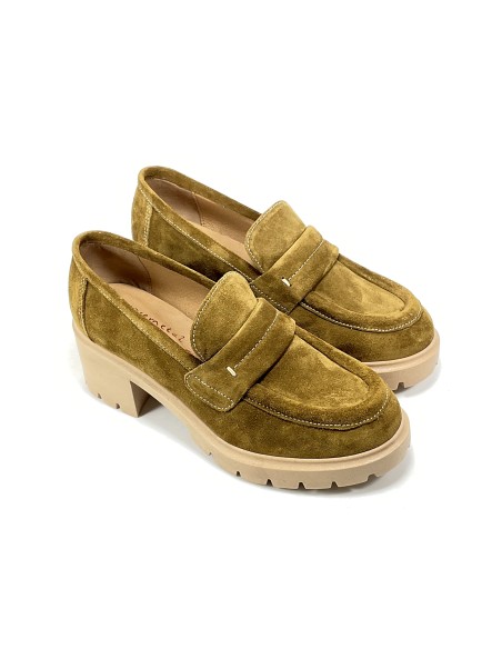mocassins frelinghien rose metal