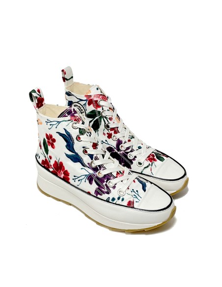 baskets sneakers frasne rose metal