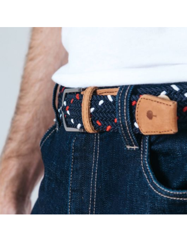 ceintures belt nylon tricolor faguo