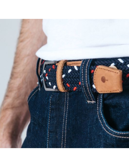 ceintures belt nylon tricolor faguo