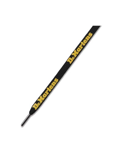 140cm black/yellow logo flat