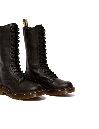 bottes Virginia leather high boots dr martens