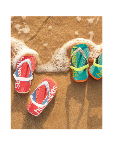sandales nu-pieds logo mania havaianas