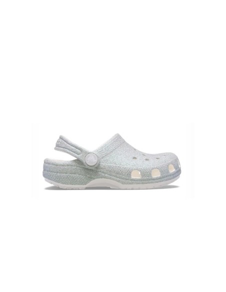 classic iridescent glitter clog