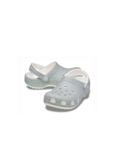 classic iridescent glitter clog