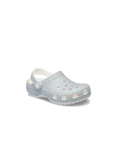 classic iridescent glitter clog