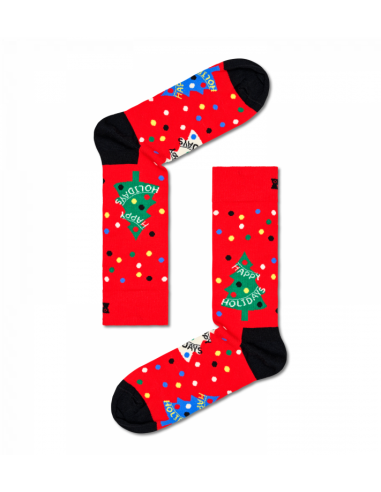 chaussettes longues happy holidays sock happy socks