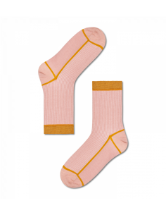 chaussettes longues liv crew sock happy socks