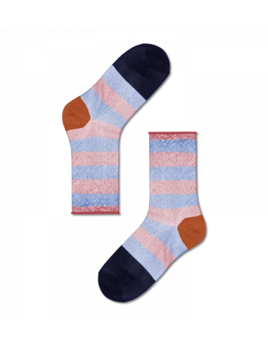 chaussettes longues franca ankle sock happy socks