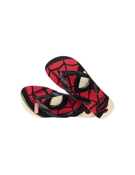 sandales nu-pieds top marvel logomania havaianas