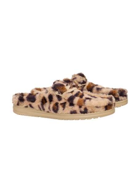 wendy slipper leo fur