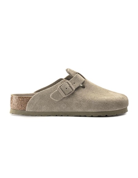 sandales nu-pieds boston sfb velour f birkenstock