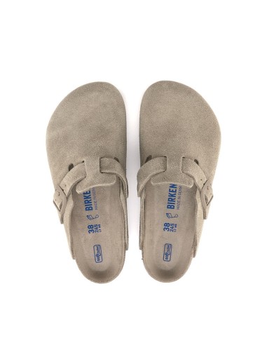 sandales nu-pieds boston sfb velour f birkenstock