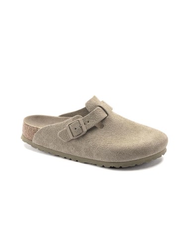 sandales nu-pieds boston sfb velour f birkenstock