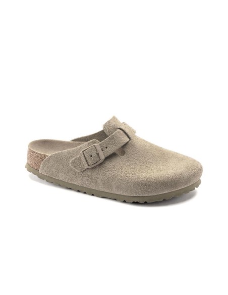 sandales nu-pieds boston sfb velour f birkenstock