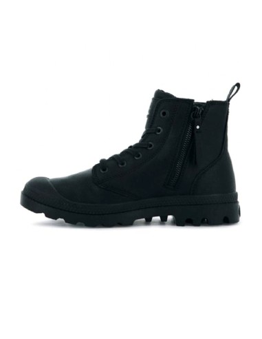 baskets sneakers pampa zip leather palladium