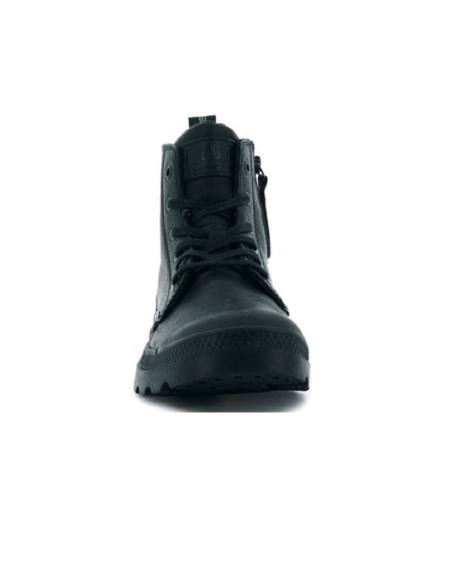 baskets sneakers pampa zip leather palladium