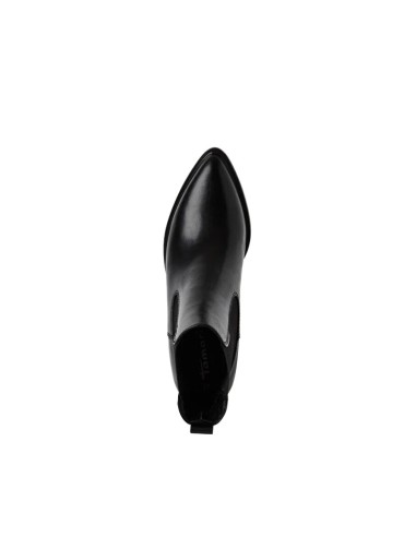 black leather