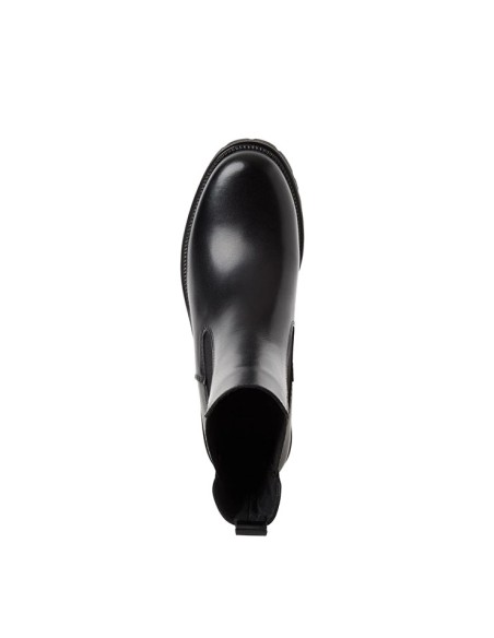 black leather