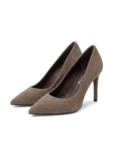 taupe suede