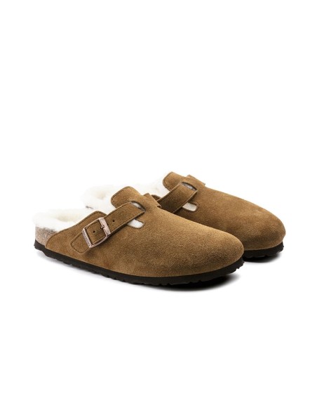 sandales nu-pieds boston vl shearling  birkenstock