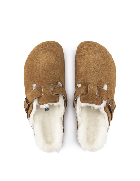 sandales nu-pieds boston vl shearling  birkenstock