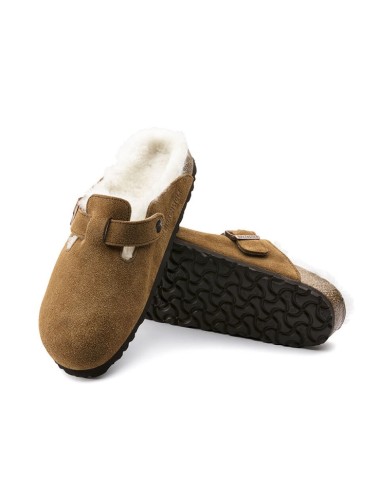 sandales nu-pieds boston vl shearling  birkenstock