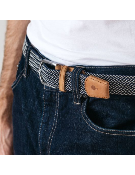 ceintures belt nylon bicolor faguo