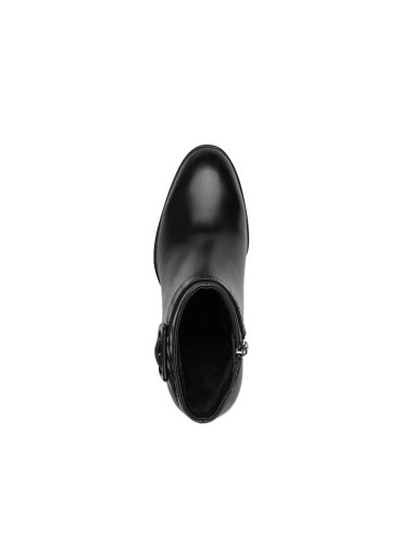 black leather