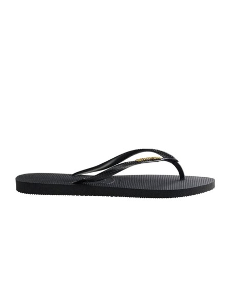 sandales nu-pieds slim logo metallic havaianas
