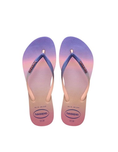 sandales nu-pieds slim gradient sunset havaianas