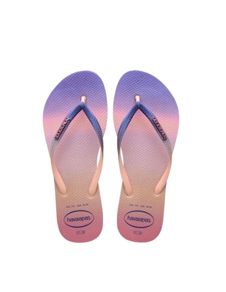 sandales nu-pieds slim gradient sunset havaianas