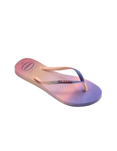 sandales nu-pieds slim gradient sunset havaianas