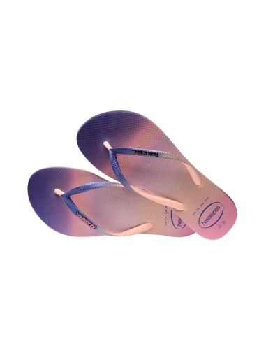 sandales nu-pieds slim gradient sunset havaianas