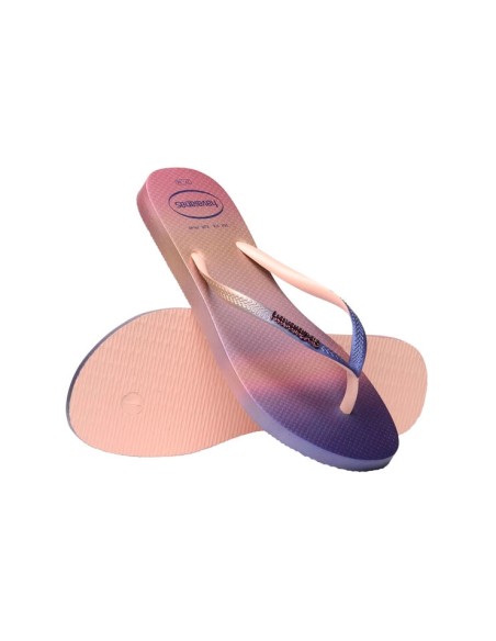 sandales nu-pieds slim gradient sunset havaianas