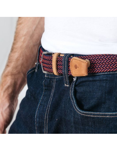 ceintures belt nylon bicolor faguo