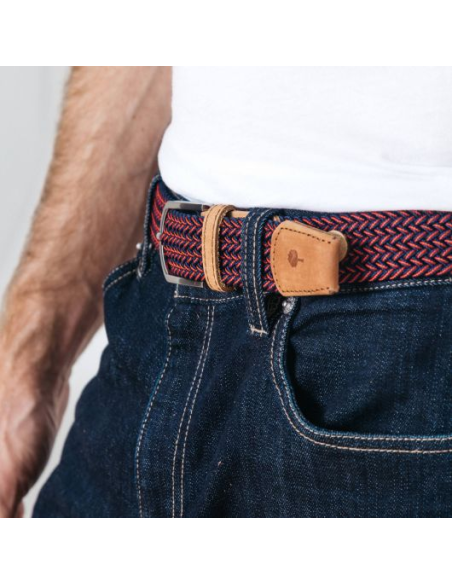 ceintures belt nylon bicolor faguo