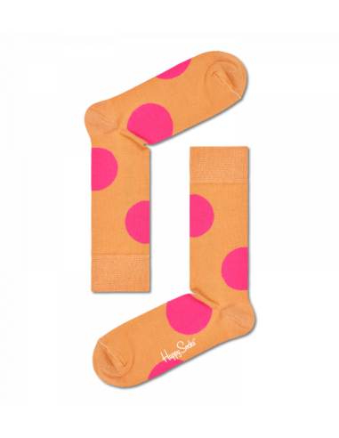 chaussettes longues jumbo dot sock happy socks