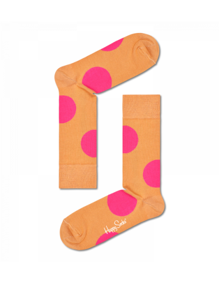 chaussettes longues jumbo dot sock happy socks