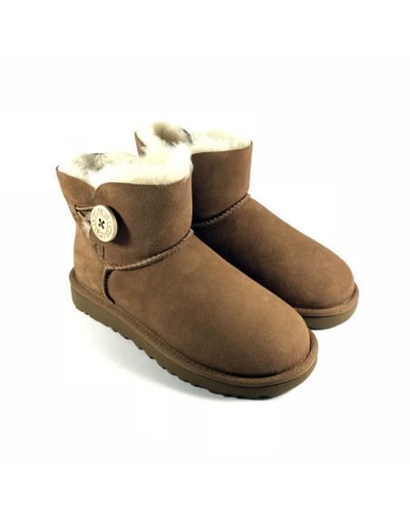 boots-bottines mini button ugg