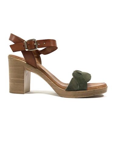 sandales nu-pieds coal coco & abricot