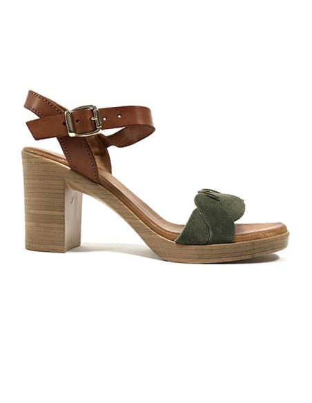 sandales nu-pieds coal coco & abricot