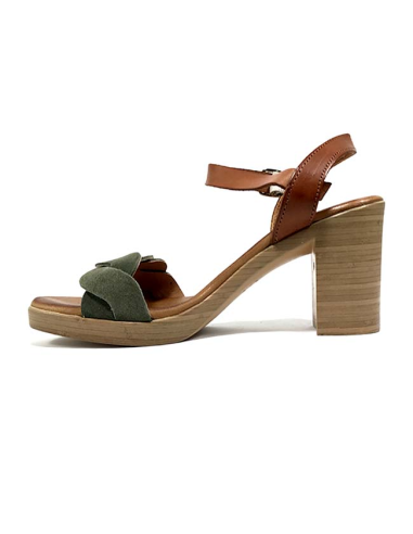 sandales nu-pieds coal coco & abricot
