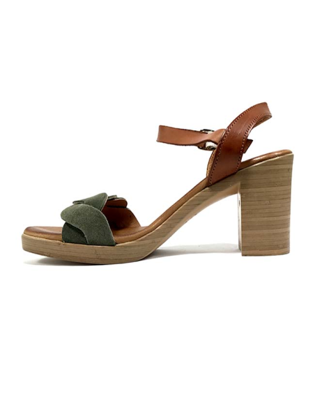 sandales nu-pieds coal coco & abricot