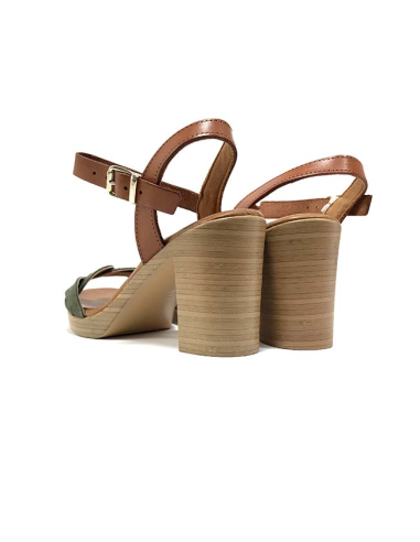 sandales nu-pieds coal coco & abricot