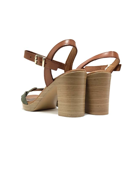sandales nu-pieds coal coco & abricot